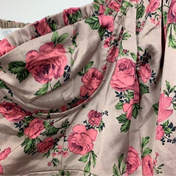 Floral Long Sleeve Women's Top - Picture 6 of 10